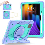 For Xiaomi Pad 7 Pro  /  Pad 7 Case Silicone+PC Kickstand Tablet Cover