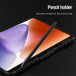 NILLKIN Bumper Leather Case Pro for Xiaomi Pad 7 Pro  /  Pad 7 Slide Camera Lid Origami Stand Tablet Cover Auto Wake  /  Sleep