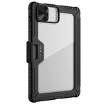 NILLKIN Bumper Leather Case Pro for Xiaomi Pad 7 Pro  /  Pad 7 Slide Camera Lid Origami Stand Tablet Cover Auto Wake  /  Sleep