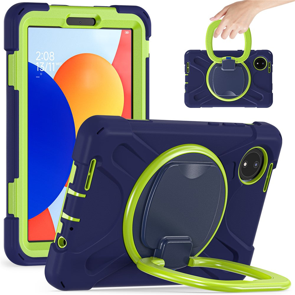 For Xiaomi Redmi Pad SE 4G 8.7 inch Tablet Case Kickstand PC TPU Silicone Back Cover