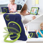 For Xiaomi Redmi Pad SE 4G 8.7 inch Tablet Case Kickstand PC TPU Silicone Back Cover