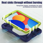 For Xiaomi Redmi Pad SE 4G 8.7 inch Tablet Case Kickstand PC TPU Silicone Back Cover