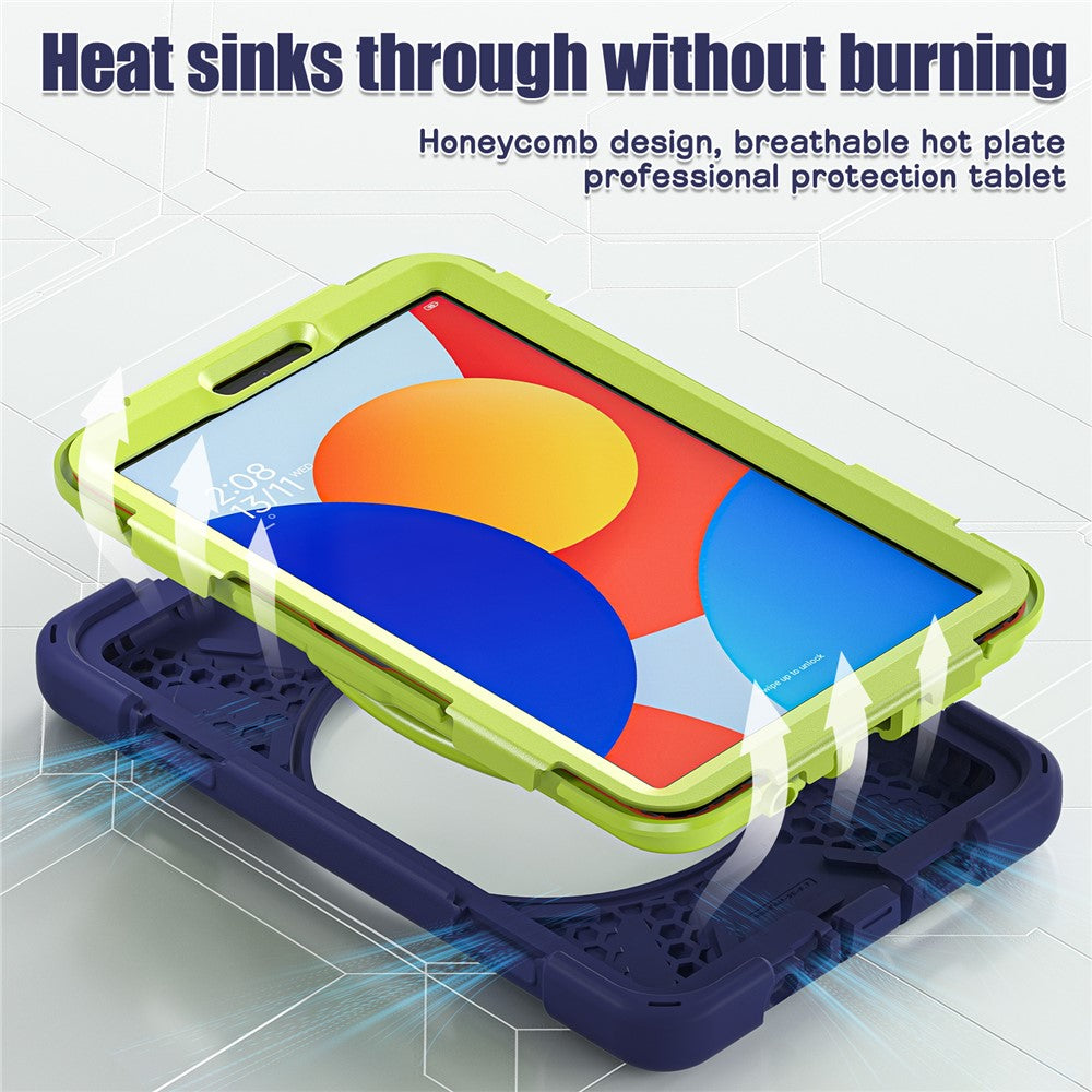 For Xiaomi Redmi Pad SE 4G 8.7 inch Tablet Case Kickstand PC TPU Silicone Back Cover