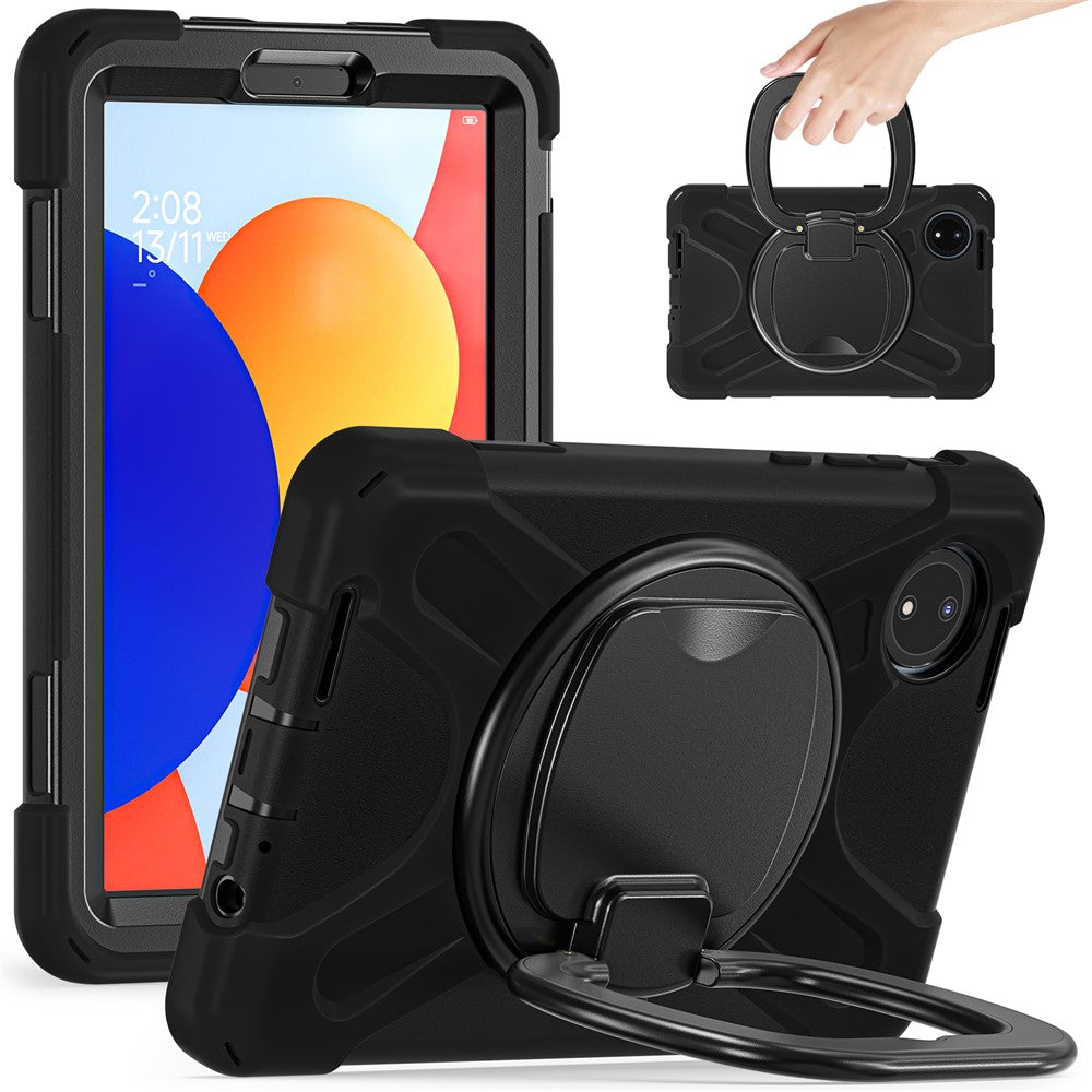 For Xiaomi Redmi Pad SE 4G 8.7 inch Tablet Case Kickstand PC TPU Silicone Back Cover