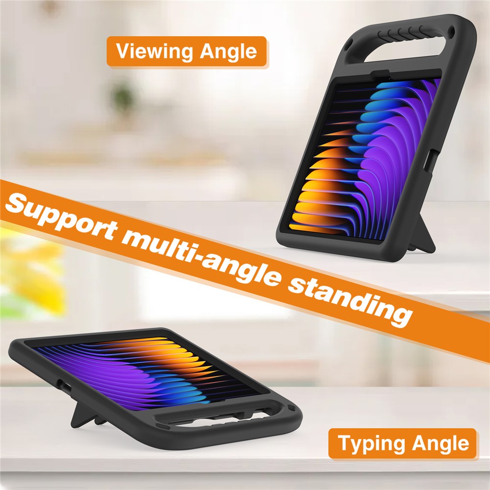 For Xiaomi Poco Pad X1 / Pad 8 Pro / Pad 8 / Pad 7 Pro / Pad 7 Case Hand Grip Kickstand Tablet EVA Cover