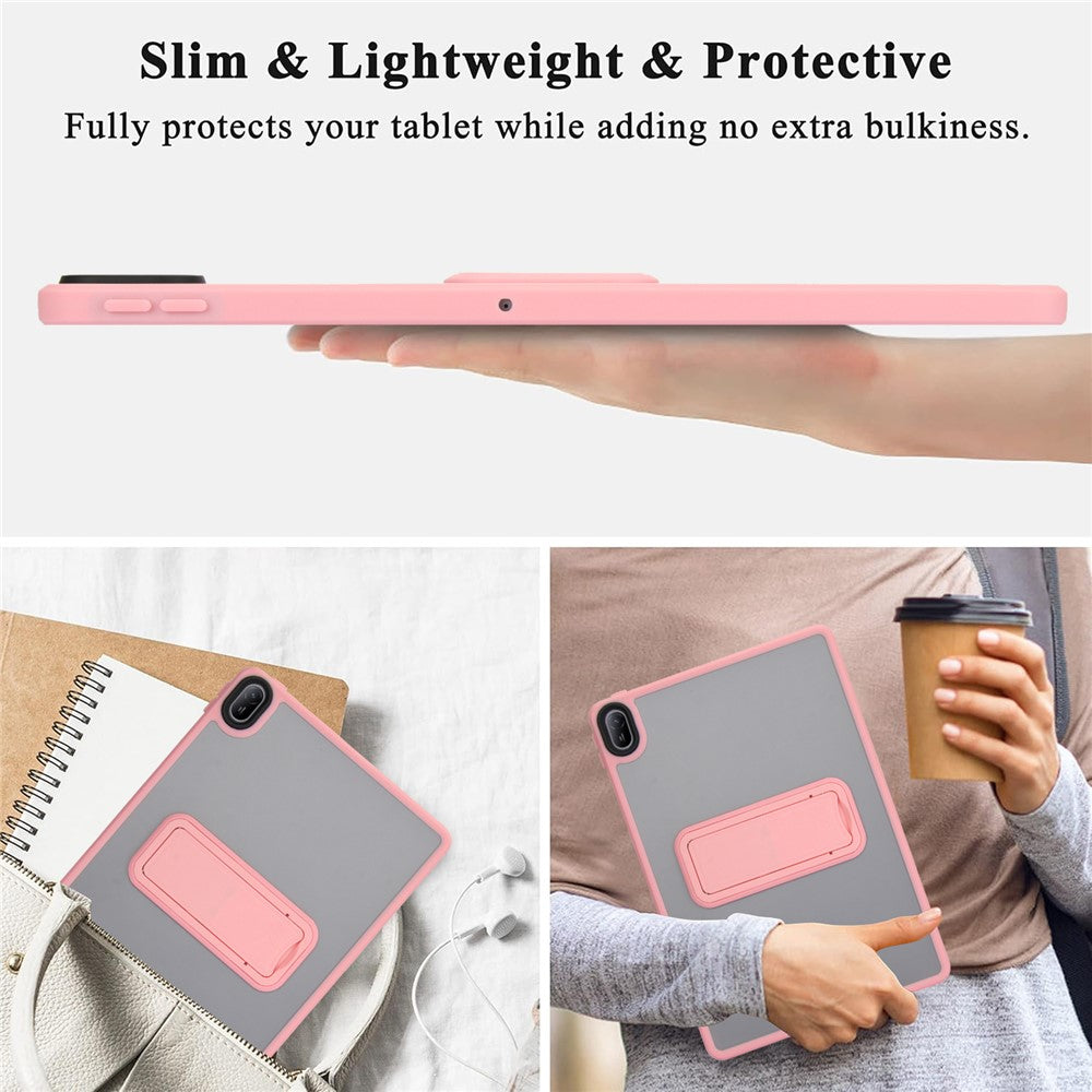 For Huawei MatePad SE 11 Case with Kickstand TPU + PC Skin-Touch Tablet Cover