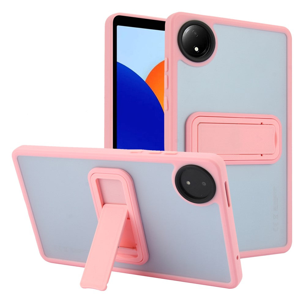 For Xiaomi Redmi Pad SE 4G 8.7 inch Case with Kickstand TPU + PC Skin-Touch Tablet Cover