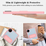 For Xiaomi Redmi Pad SE 4G 8.7 inch Case with Kickstand TPU + PC Skin-Touch Tablet Cover