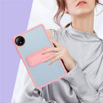 For Xiaomi Redmi Pad SE 4G 8.7 inch Case with Kickstand TPU + PC Skin-Touch Tablet Cover