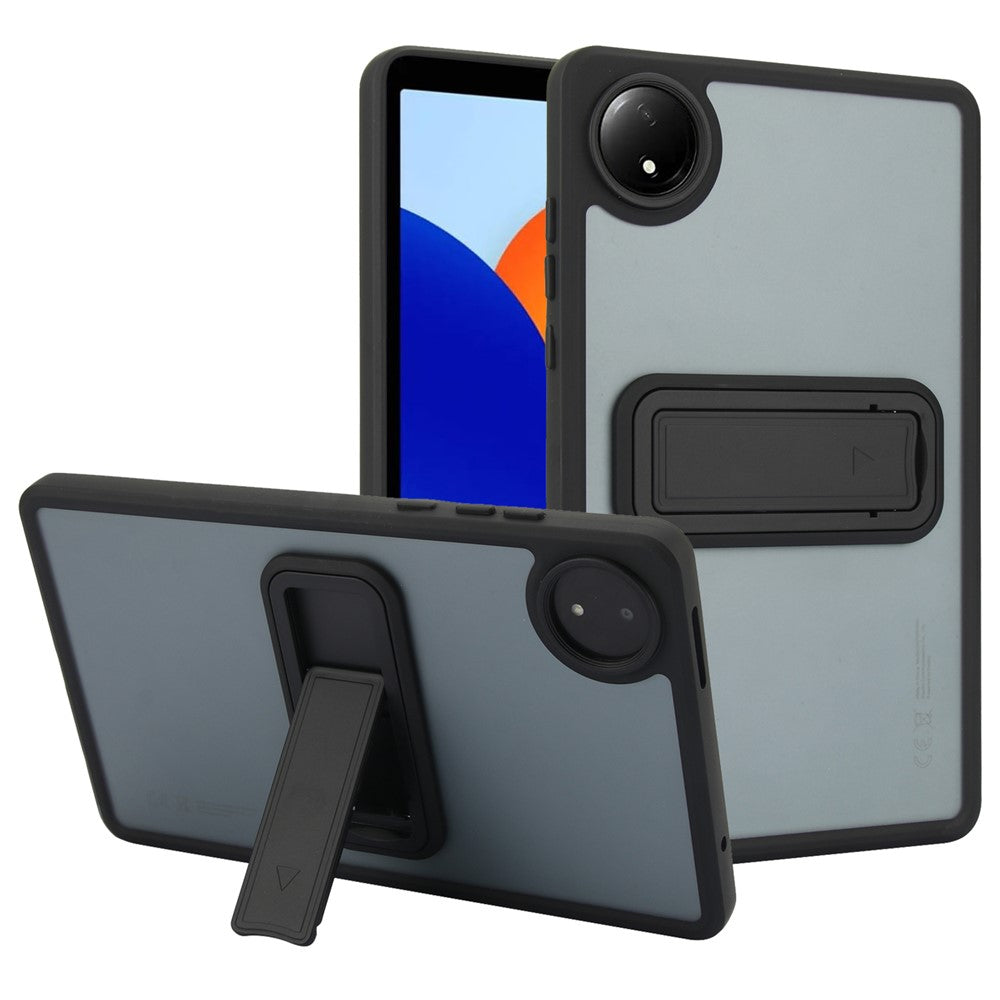 For Xiaomi Redmi Pad SE 4G 8.7 inch Case with Kickstand TPU + PC Skin-Touch Tablet Cover
