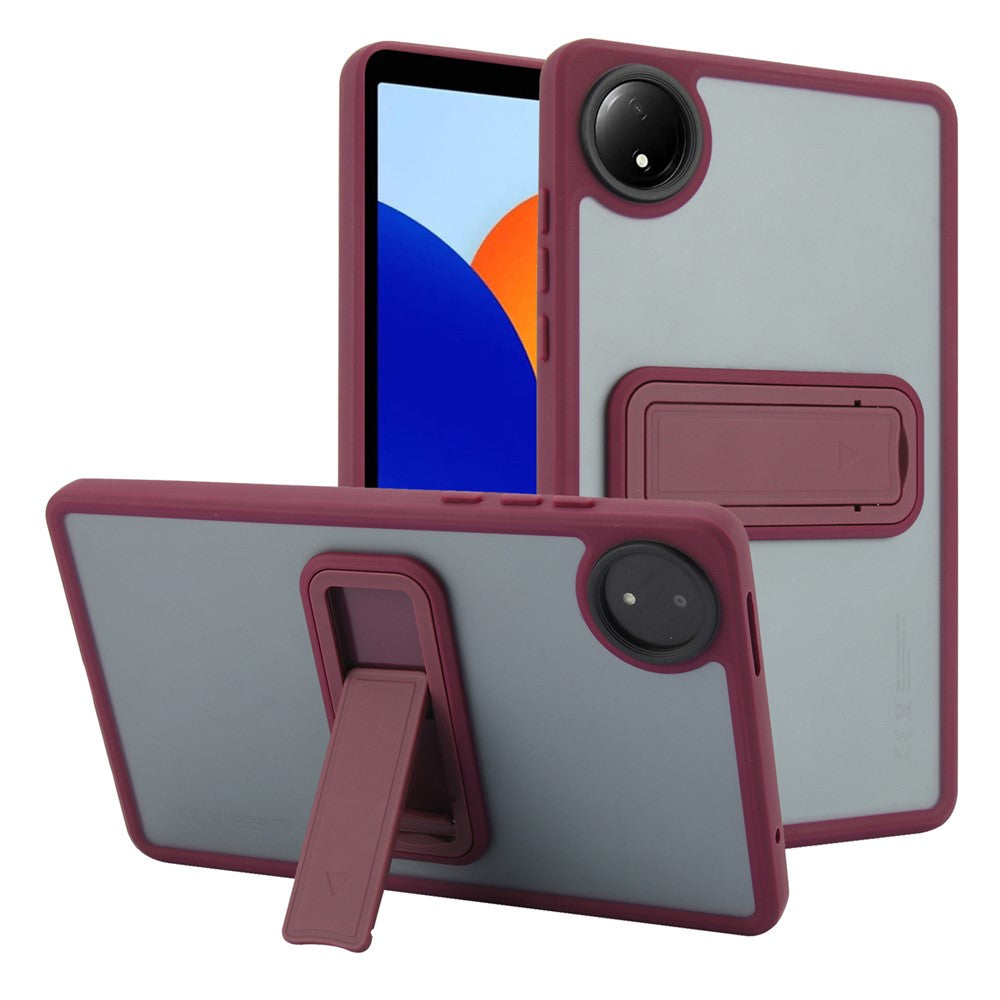 For Xiaomi Redmi Pad SE 4G 8.7 inch Case with Kickstand TPU + PC Skin-Touch Tablet Cover