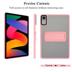 For Xiaomi Redmi Pad SE Case with Kickstand TPU + PC Skin-Touch Tablet Cover