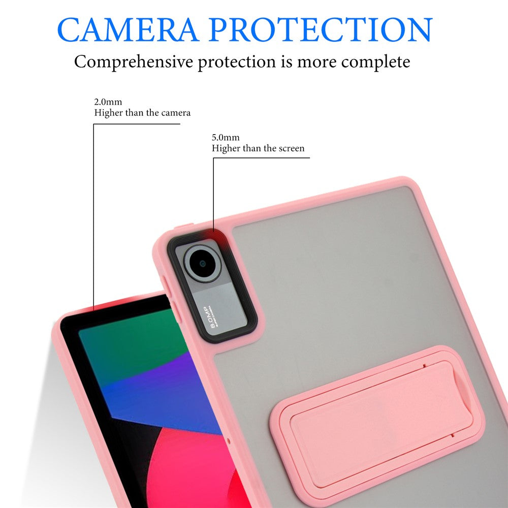 For Xiaomi Redmi Pad SE Case with Kickstand TPU + PC Skin-Touch Tablet Cover