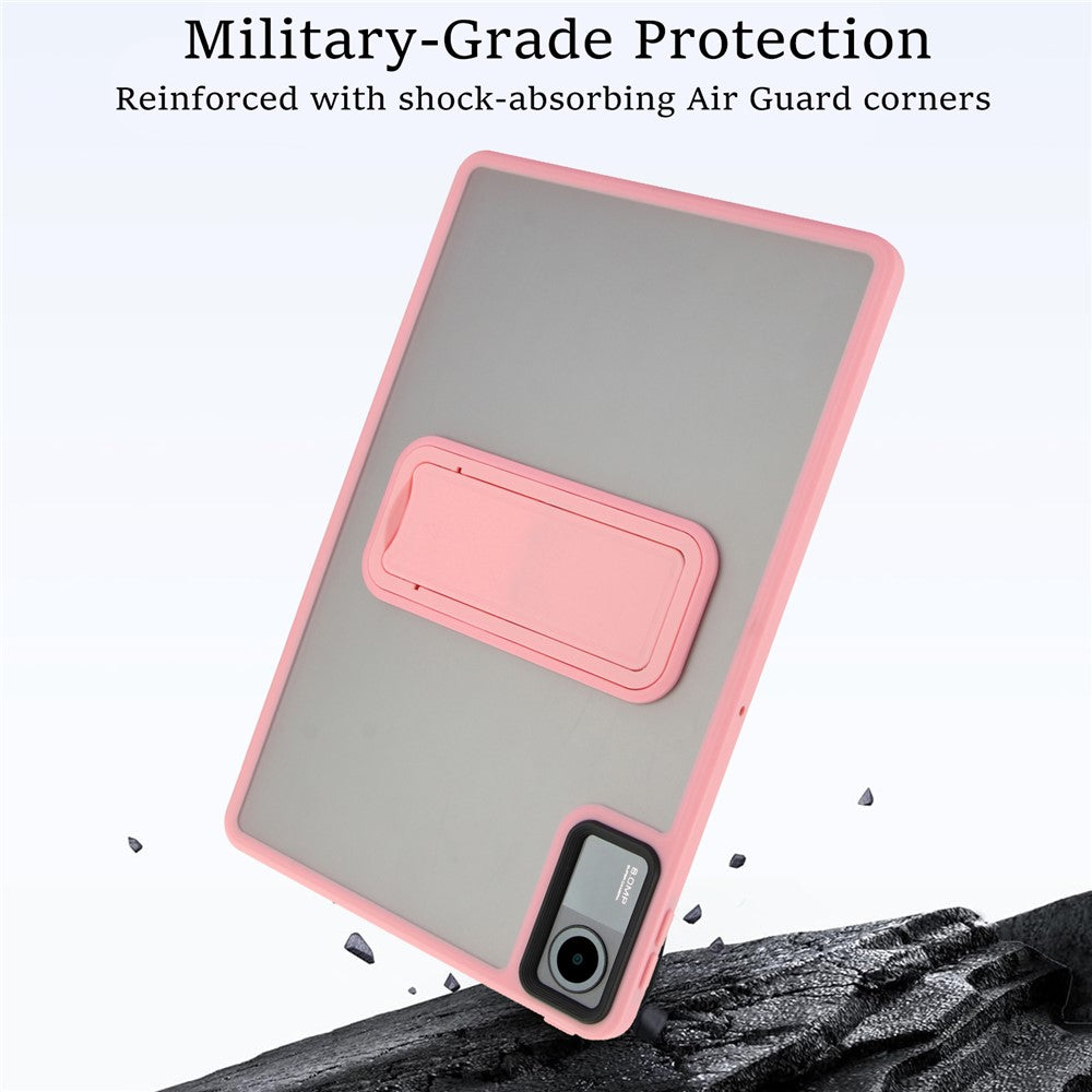 For Xiaomi Redmi Pad SE Case with Kickstand TPU + PC Skin-Touch Tablet Cover