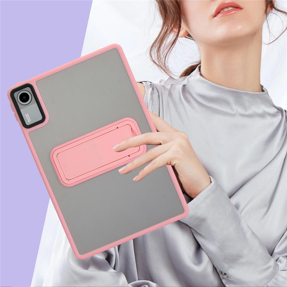 For Xiaomi Redmi Pad SE Case with Kickstand TPU + PC Skin-Touch Tablet Cover