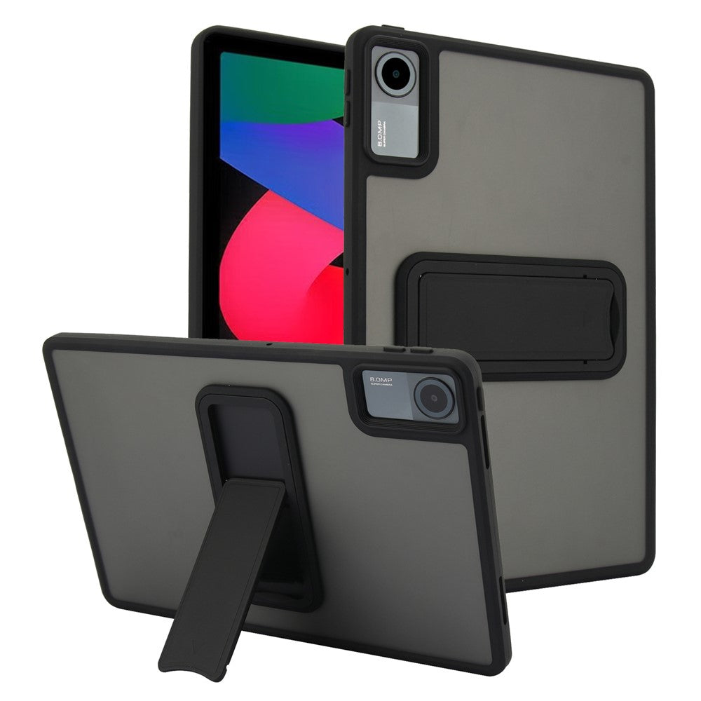 For Xiaomi Redmi Pad SE Case with Kickstand TPU + PC Skin-Touch Tablet Cover