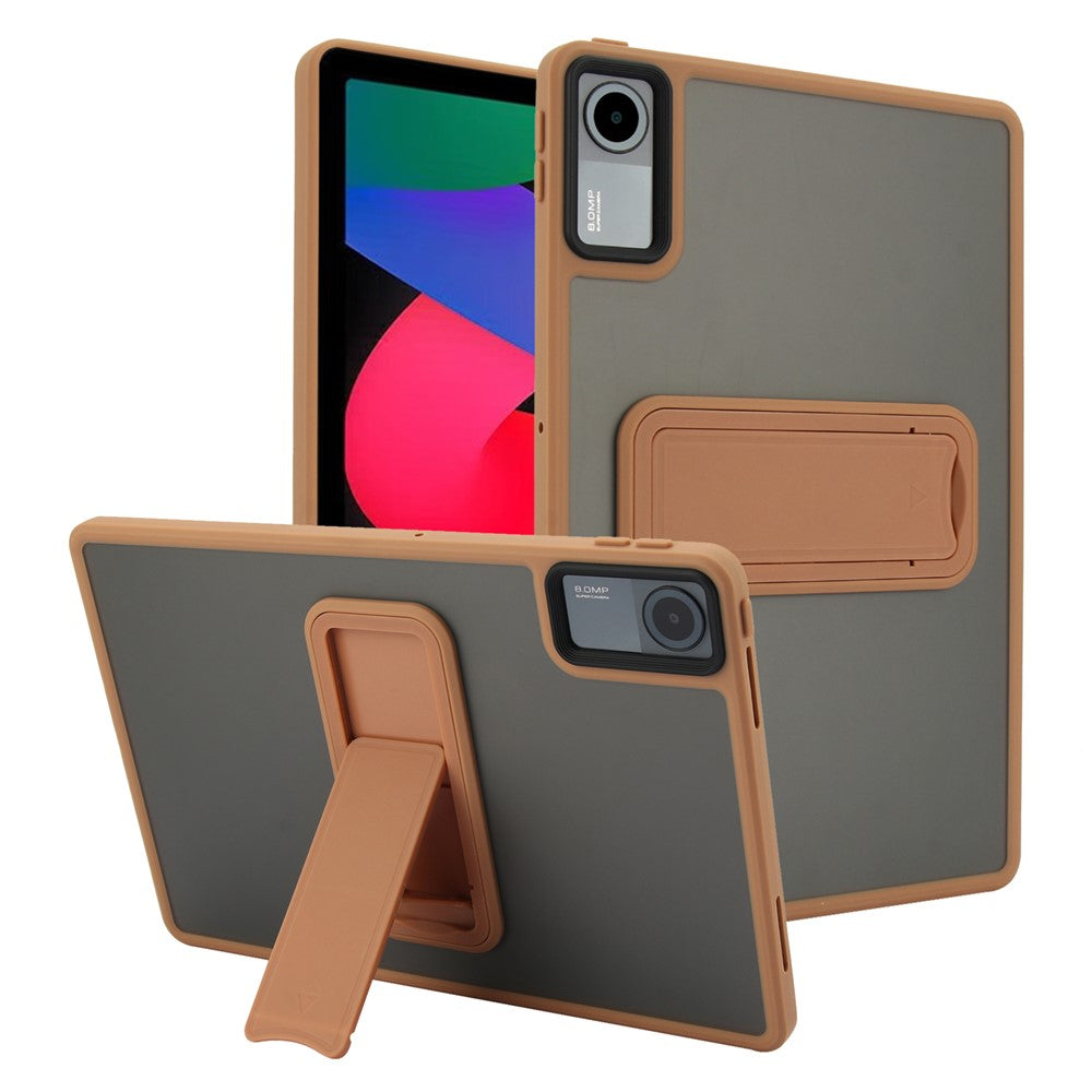 For Xiaomi Redmi Pad SE Case with Kickstand TPU + PC Skin-Touch Tablet Cover