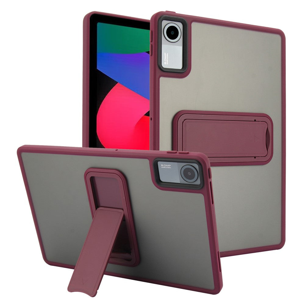 For Xiaomi Redmi Pad SE Case with Kickstand TPU + PC Skin-Touch Tablet Cover