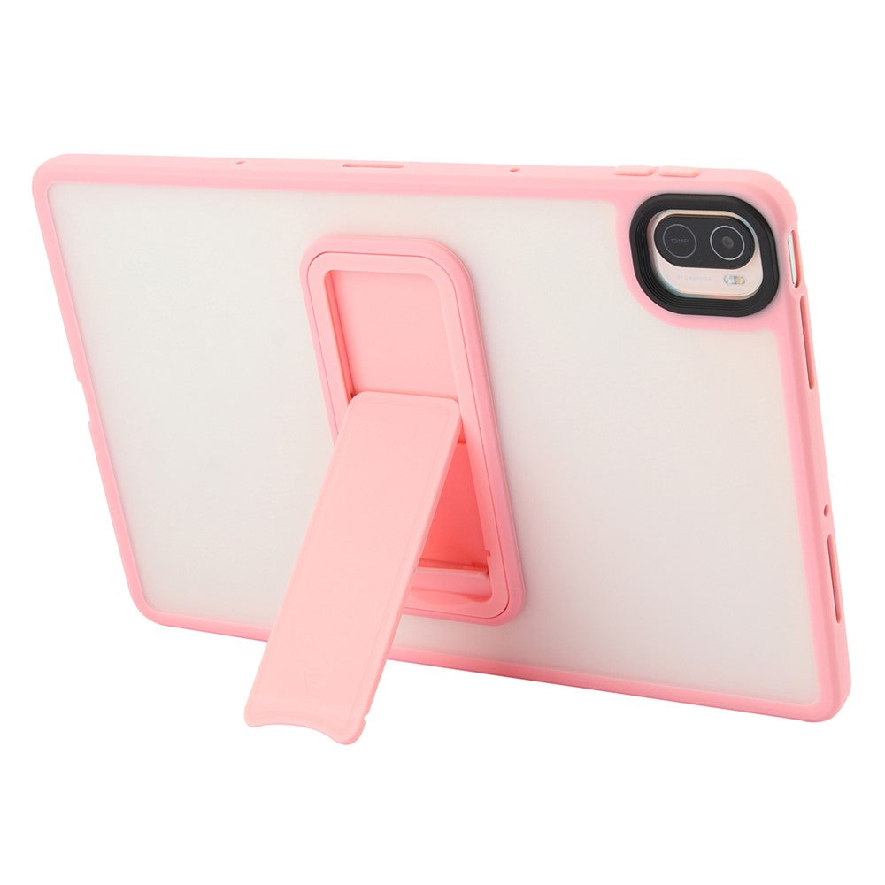 For Xiaomi Pad 5 / Pad 5 Pro Case with Kickstand TPU + PC Skin-Touch Tablet Cover