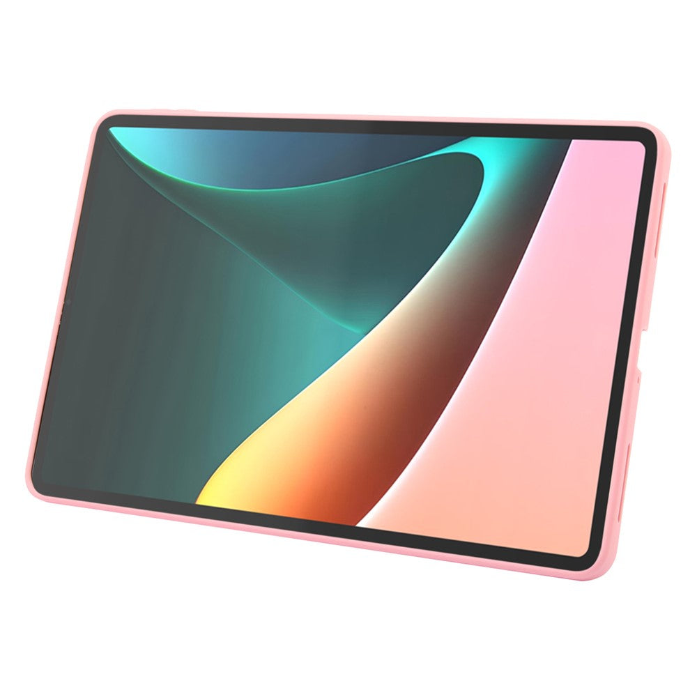 For Xiaomi Pad 5 / Pad 5 Pro Case with Kickstand TPU + PC Skin-Touch Tablet Cover
