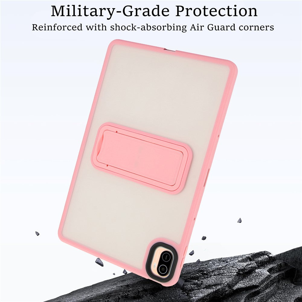 For Xiaomi Pad 5 / Pad 5 Pro Case with Kickstand TPU + PC Skin-Touch Tablet Cover