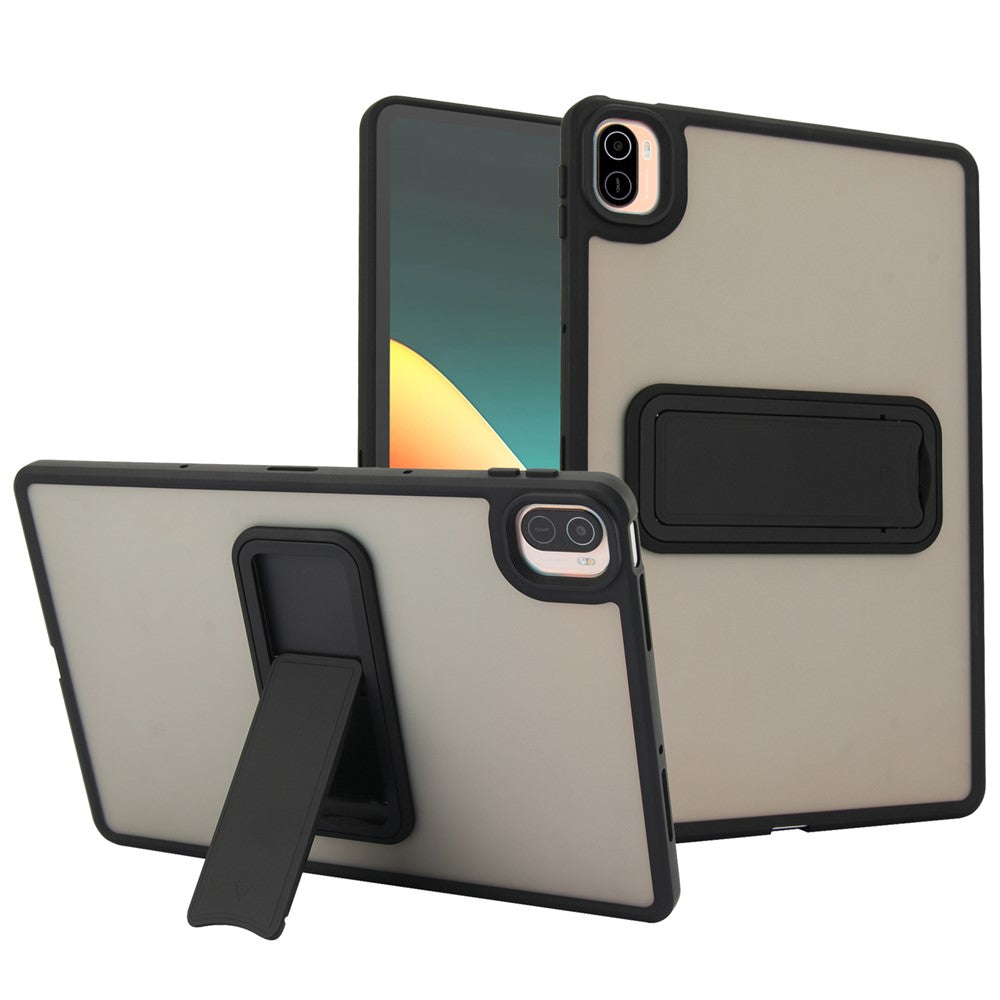 For Xiaomi Pad 5 / Pad 5 Pro Case with Kickstand TPU + PC Skin-Touch Tablet Cover