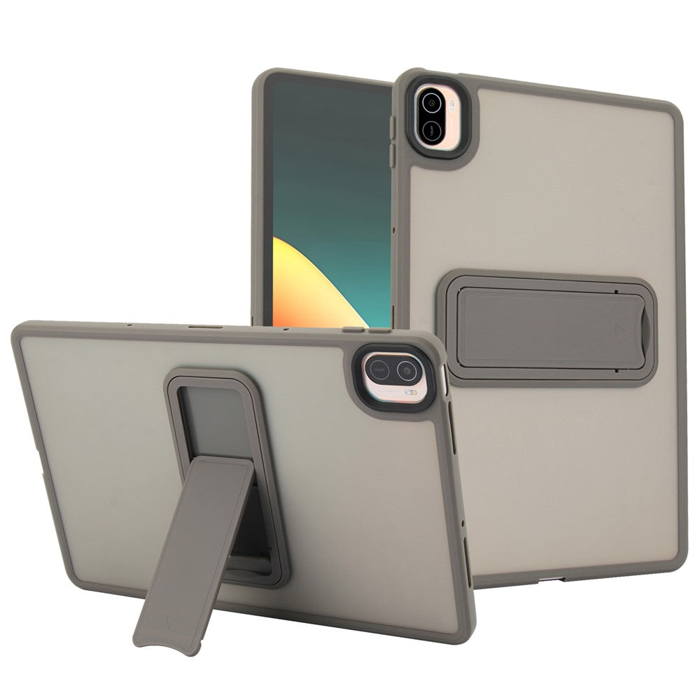 For Xiaomi Pad 5 / Pad 5 Pro Case with Kickstand TPU + PC Skin-Touch Tablet Cover