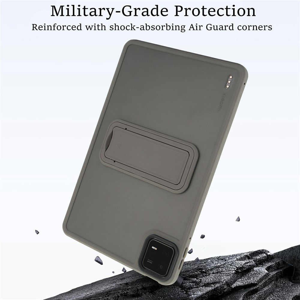 For Xiaomi Pad 6 / Pad 6 Pro Case with Kickstand TPU + PC Skin-Touch Tablet Cover