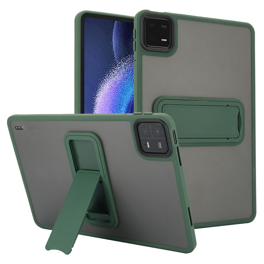 For Xiaomi Pad 6 / Pad 6 Pro Case with Kickstand TPU + PC Skin-Touch Tablet Cover