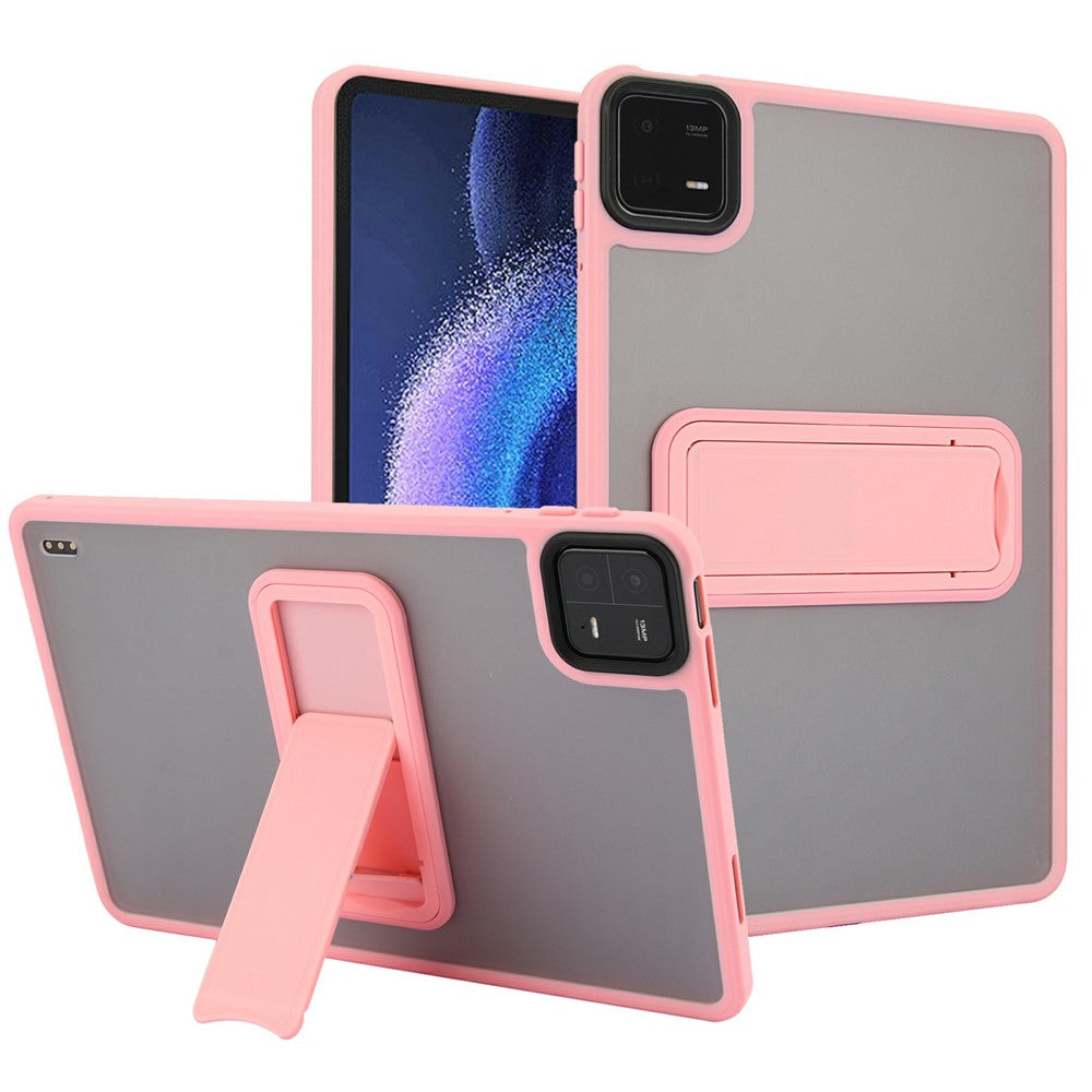 For Xiaomi Pad 6 / Pad 6 Pro Case with Kickstand TPU + PC Skin-Touch Tablet Cover