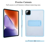 For Xiaomi Pad 7 / Pad 7 Pro Case with Kickstand TPU + PC Skin-Touch Tablet Cover