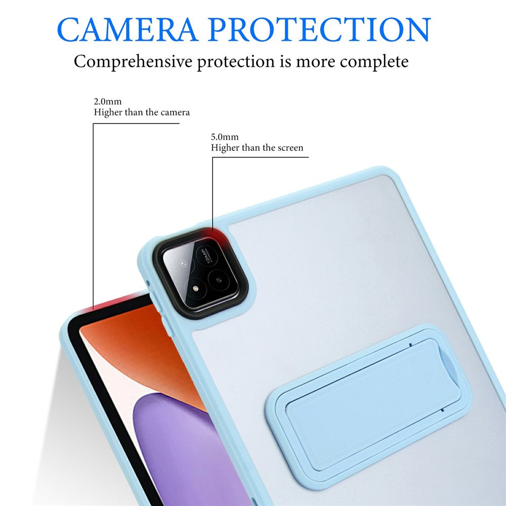 For Xiaomi Pad 7 / Pad 7 Pro Case with Kickstand TPU + PC Skin-Touch Tablet Cover
