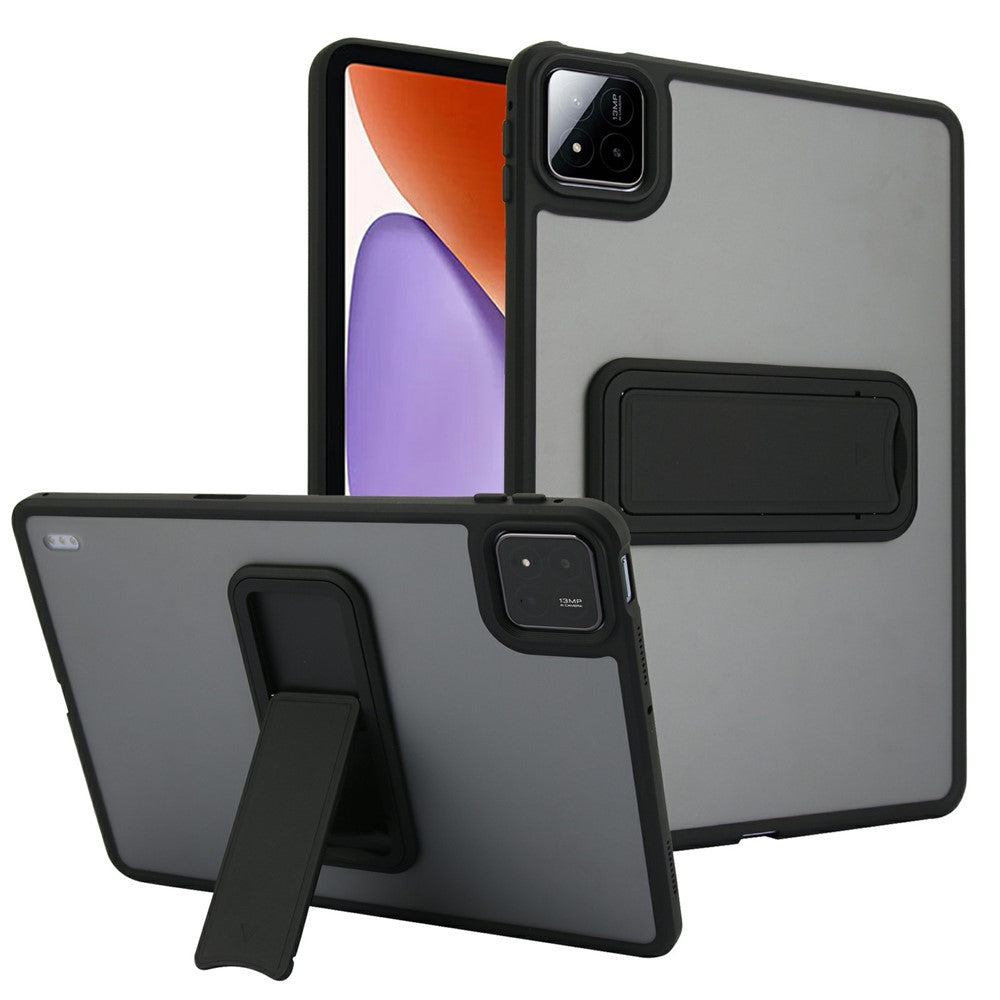 For Xiaomi Pad 7 / Pad 7 Pro Case with Kickstand TPU + PC Skin-Touch Tablet Cover