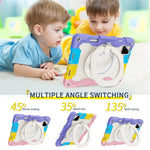 For Xiaomi Pad 7 / Pad 7 Pro Case Hand Grip Kickstand PC + Silicone Tablet Cover with Pencil Holder