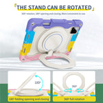 For Xiaomi Pad 7 / Pad 7 Pro Case Hand Grip Kickstand PC + Silicone Tablet Cover with Pencil Holder