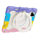 For Xiaomi Pad 7 / Pad 7 Pro Case Hand Grip Kickstand PC + Silicone Tablet Cover with Pencil Holder