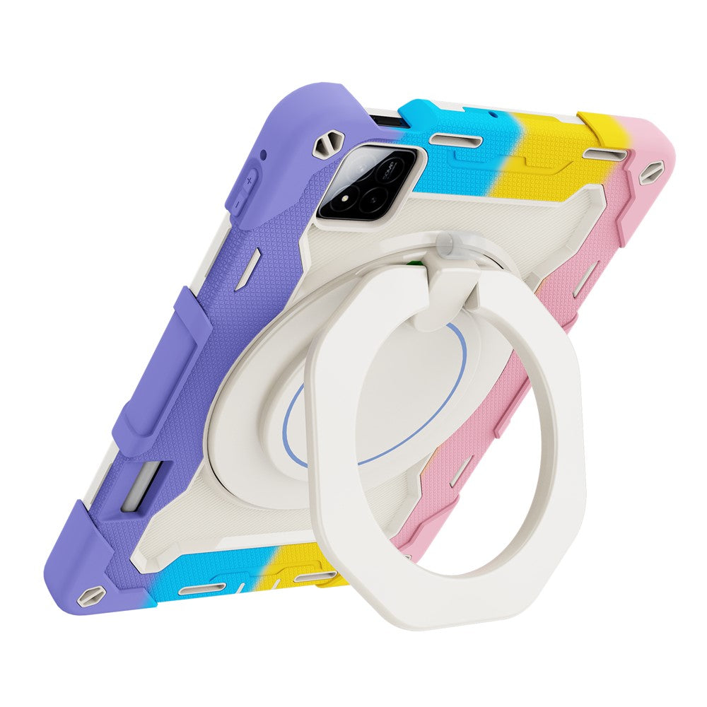 For Xiaomi Pad 7 / Pad 7 Pro Case Hand Grip Kickstand PC + Silicone Tablet Cover with Pencil Holder