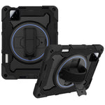 For Xiaomi Pad 7 / Pad 7 Pro Kickstand Case Hand Strap PC + Silicone Tablet Cover with Pencil Holder