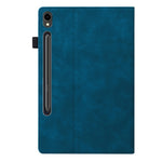 Til Samsung Galaxy Tab S10 FE+ Cover PU Læder Beskyttende Folio Tablet Cover med Kortlomme