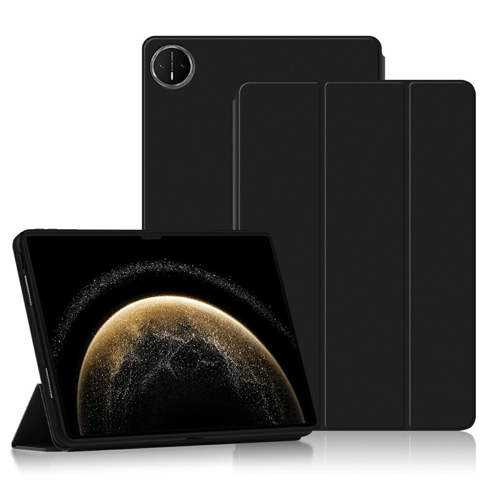 For Huawei MatePad Pro 13.2 (2025) Case PU Leather TPU Back Trifold Stand Tablet Cover