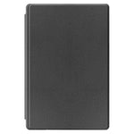 Til Samsung Galaxy Tab S8 Ultra-læderetui + Bluetooth-kompatibelt tastatur med baggrundsbelysning og trackpad