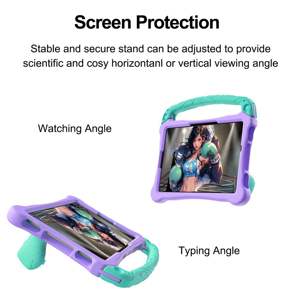 For Lenovo Tab M11  /  Xiaoxin Pad 11 2024 Case Boxing Style EVA Tablet Cover with Handle Kickstand
