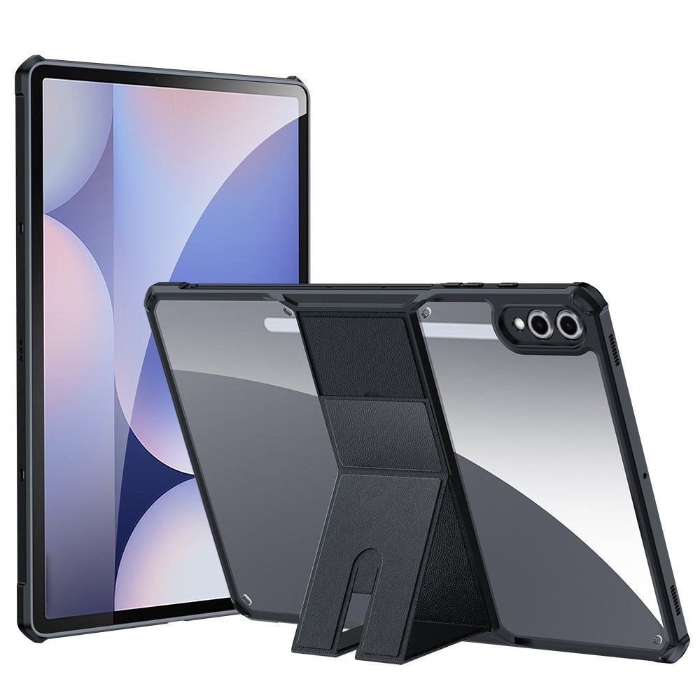 XUNDD For Samsung Galaxy Tab S10+ / Tab S9+ Case Leather Kickstand TPU + PC Airbag Protection Tablet Cover