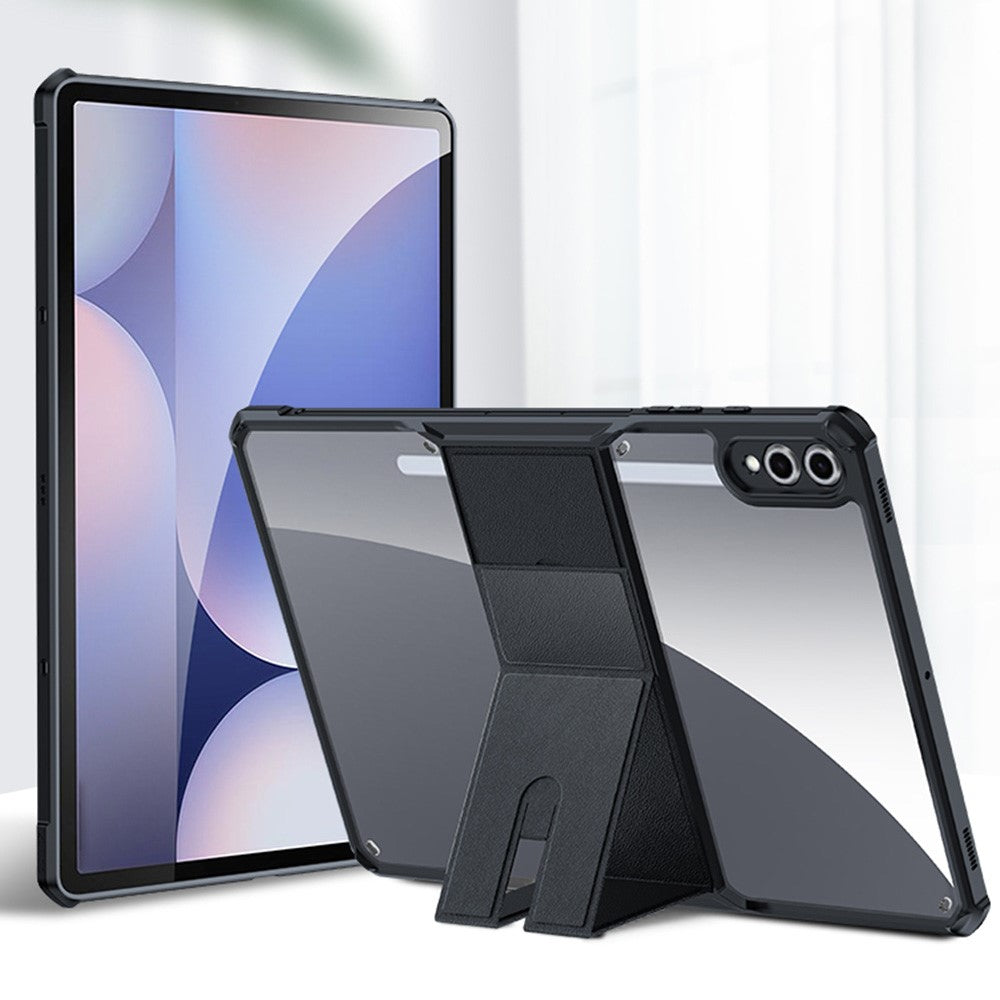 XUNDD For Samsung Galaxy Tab S10+ / Tab S9+ Case Leather Kickstand TPU + PC Airbag Protection Tablet Cover