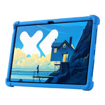 For Lenovo Xiaoxin Pad Pro 12.7 Inch / Pad Pro 12.7 (2025) Silicone Case with Kickstand Rugged Protective Cover