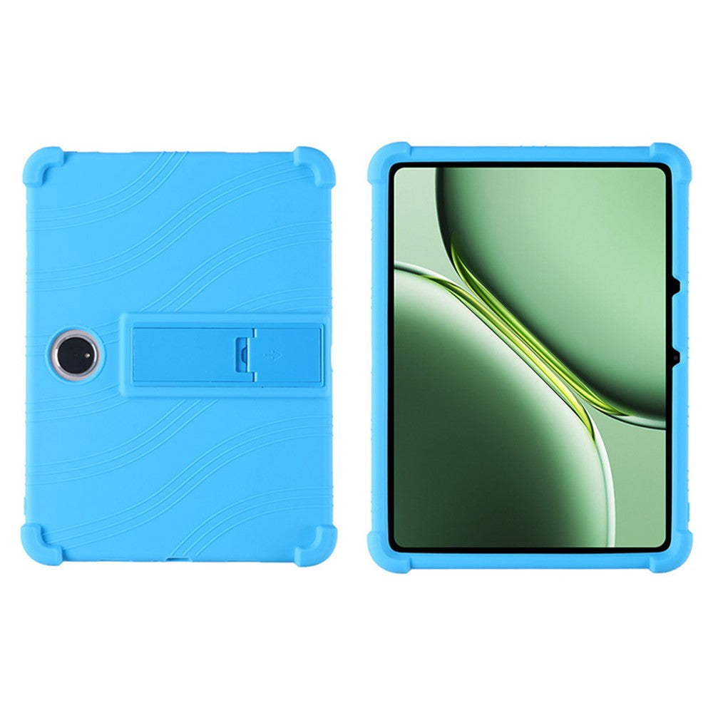 For Oppo Pad 3 / OnePlus Pad Pro Silicone Case with Kickstand Rugged Protective Cover