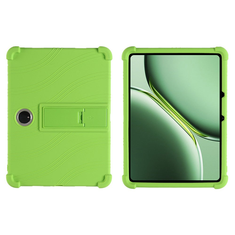 For Oppo Pad 3 / OnePlus Pad Pro Silicone Case with Kickstand Rugged Protective Cover