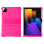 For Xiaomi Pad 7 / Pad 7 Pro Silicone Case with Kickstand Rugged Protective Cover
