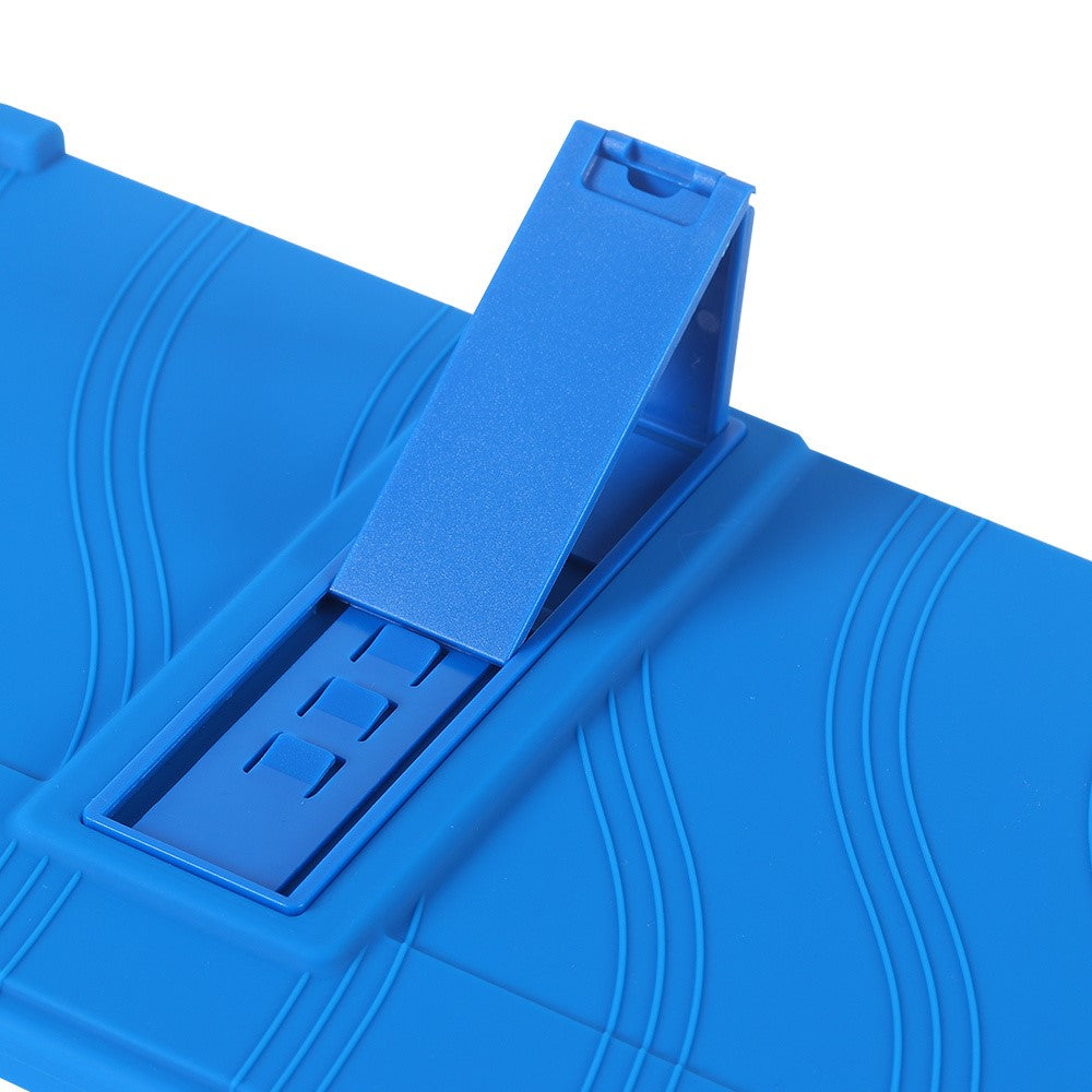 For Lenovo Yoga Tab Plus / Pad Pro AI Silicone Case with Kickstand Rugged Protective Cover