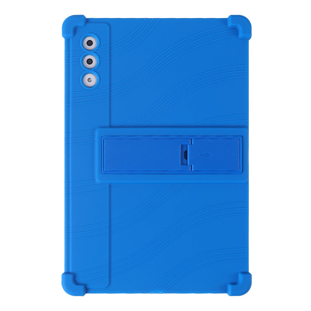 For Lenovo Yoga Tab Plus / Pad Pro AI Silicone Case with Kickstand Rugged Protective Cover